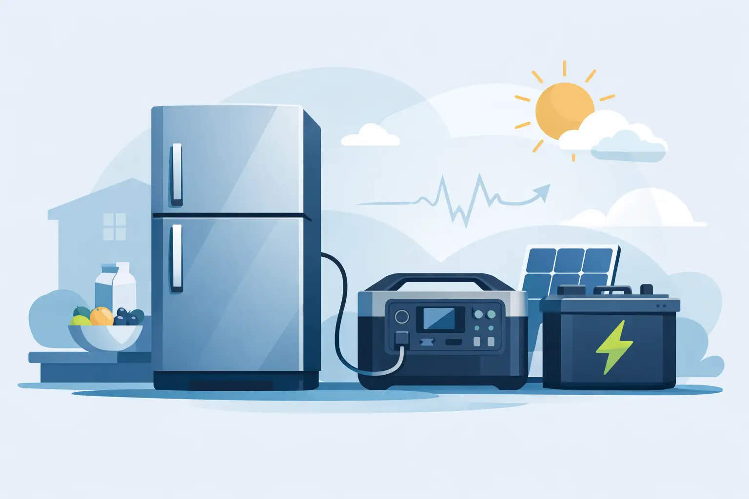 Battery Backup for Refrigerators That Works