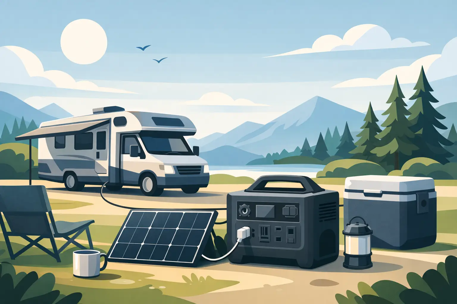 Best Power Station for RV Travel