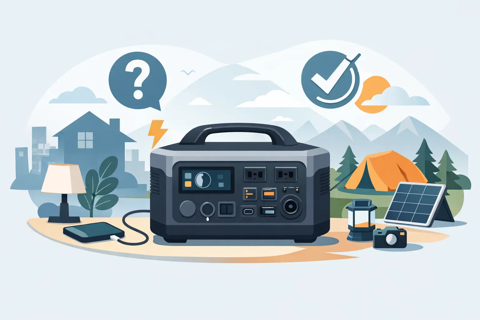 How to Choose Portable Power Station Right