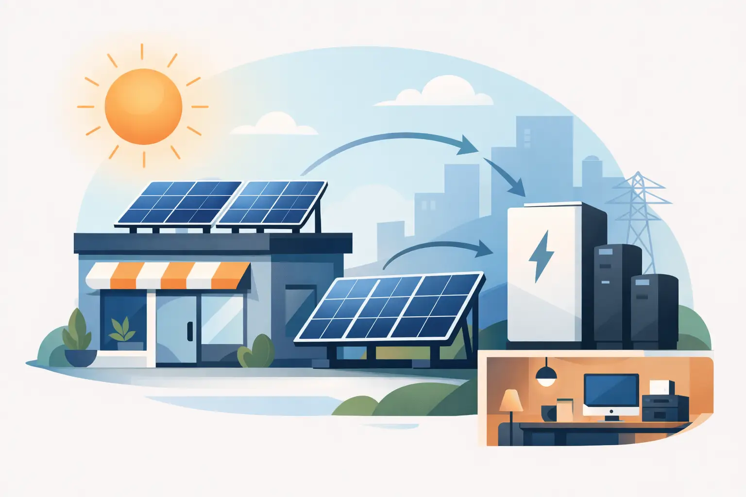 Solar Backup for Small Business That Holds Up