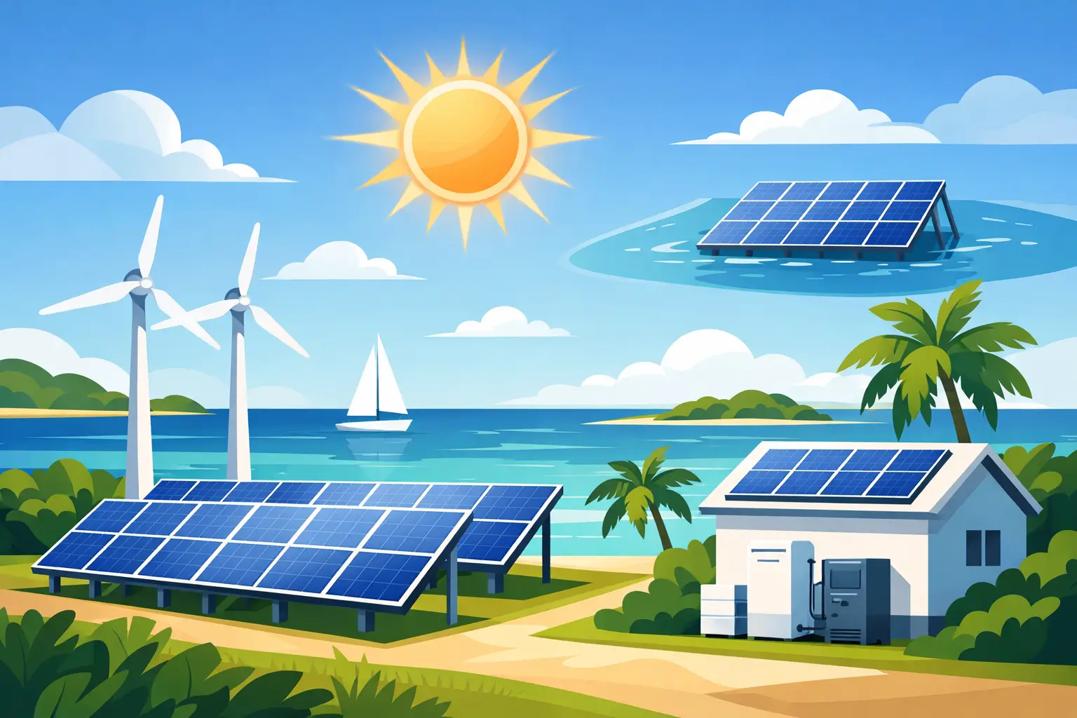 Solar System in Bahamas: What Works Best