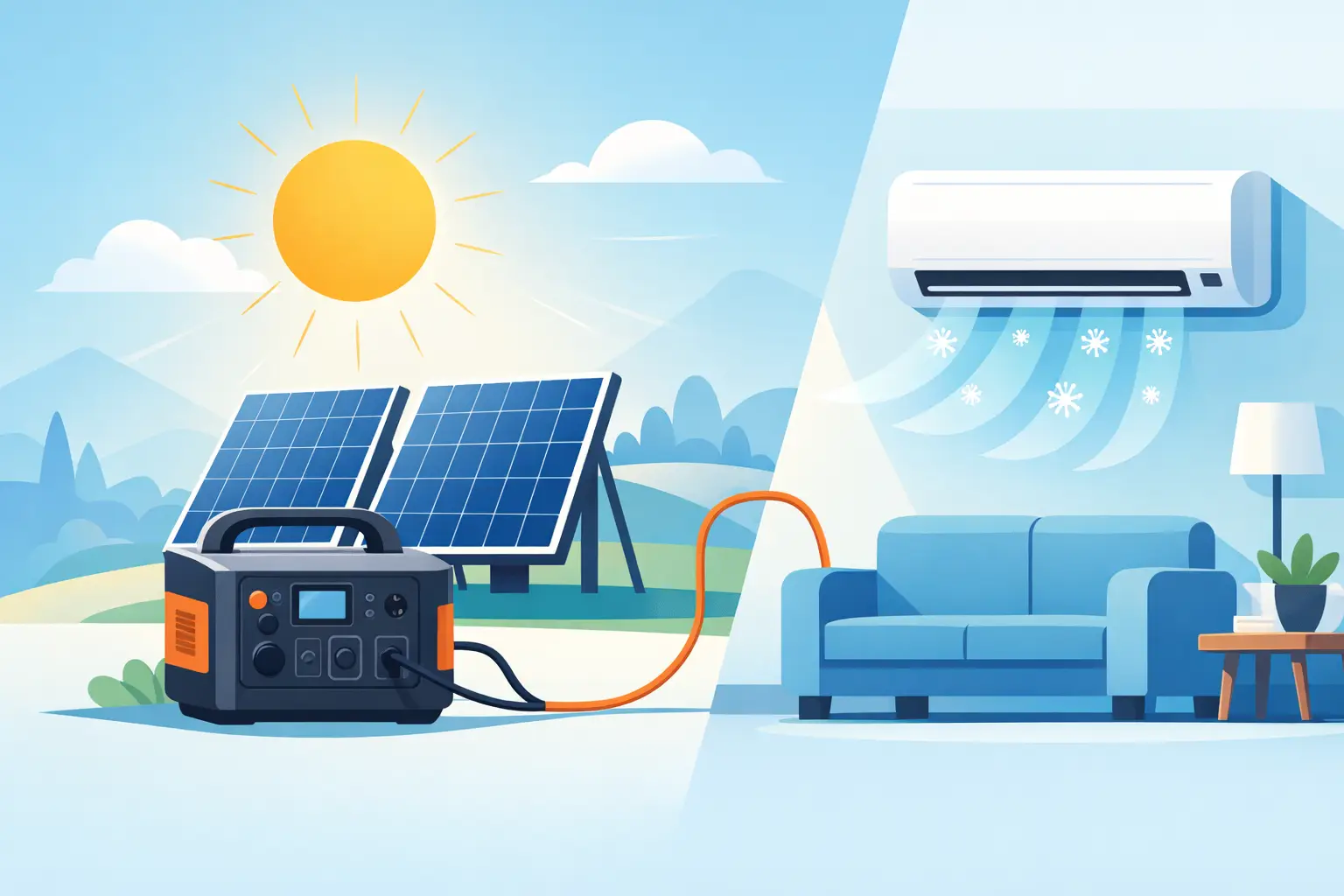 Can Solar Generators Run Air Conditioners?