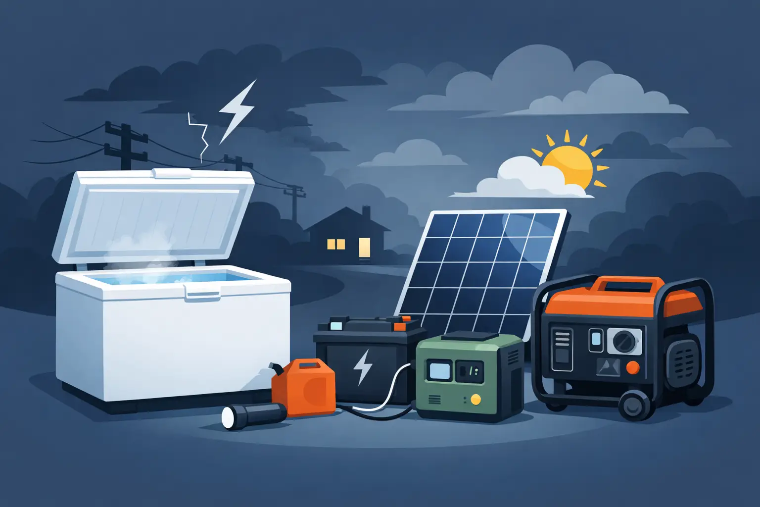 How to Power a Freezer During Outages