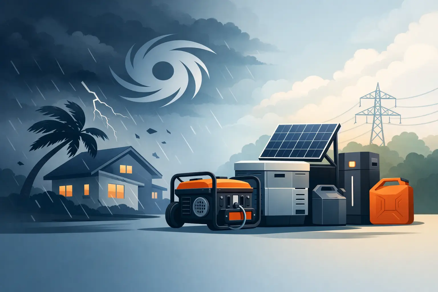 How to Prepare Hurricane Backup Power