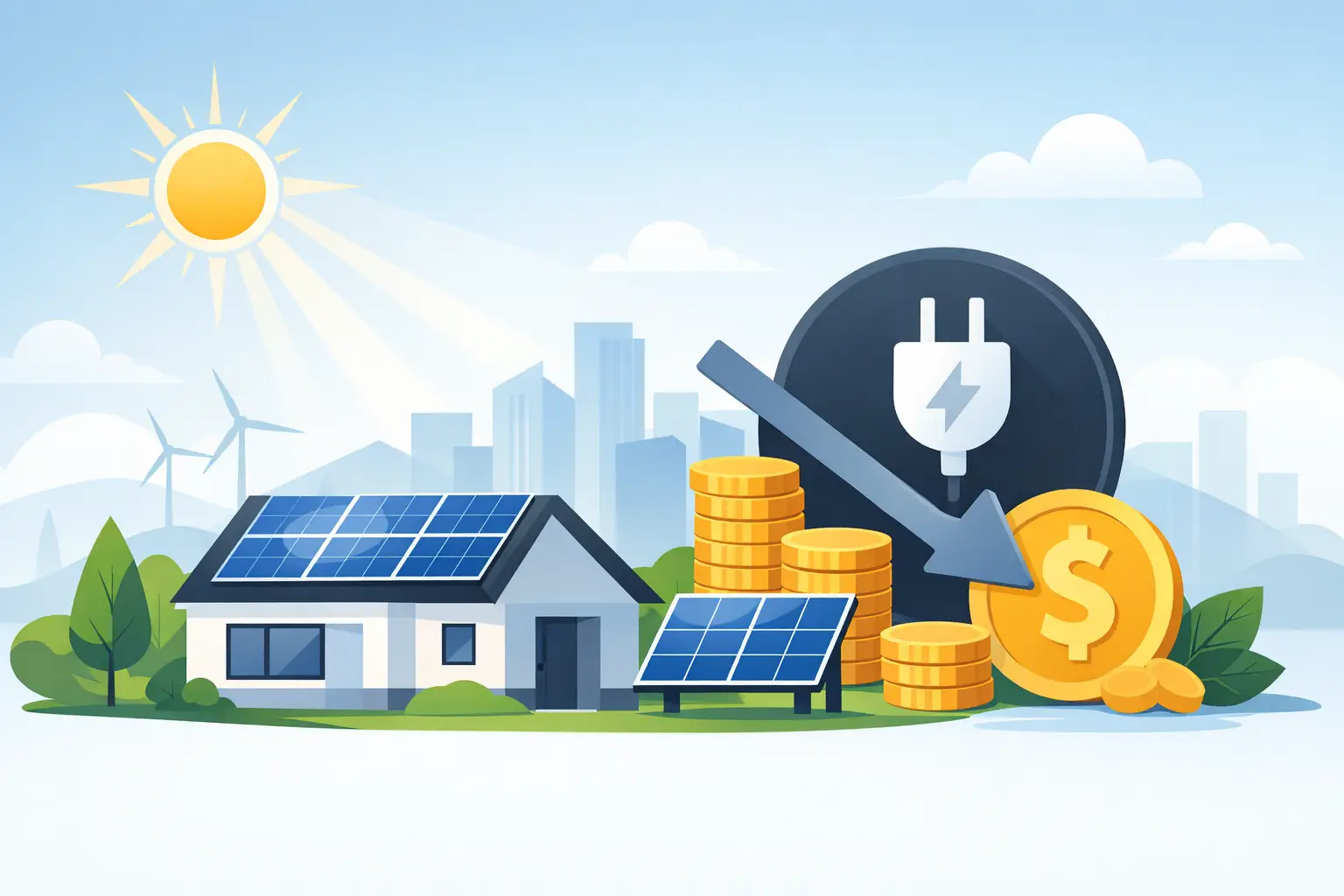 How to Reduce Electricity Bills With Solar
