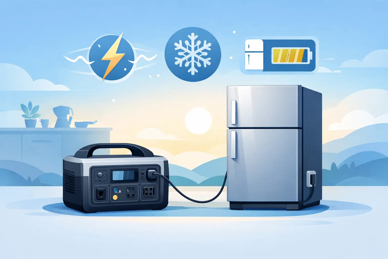 Can Portable Power Stations Run Refrigerators?