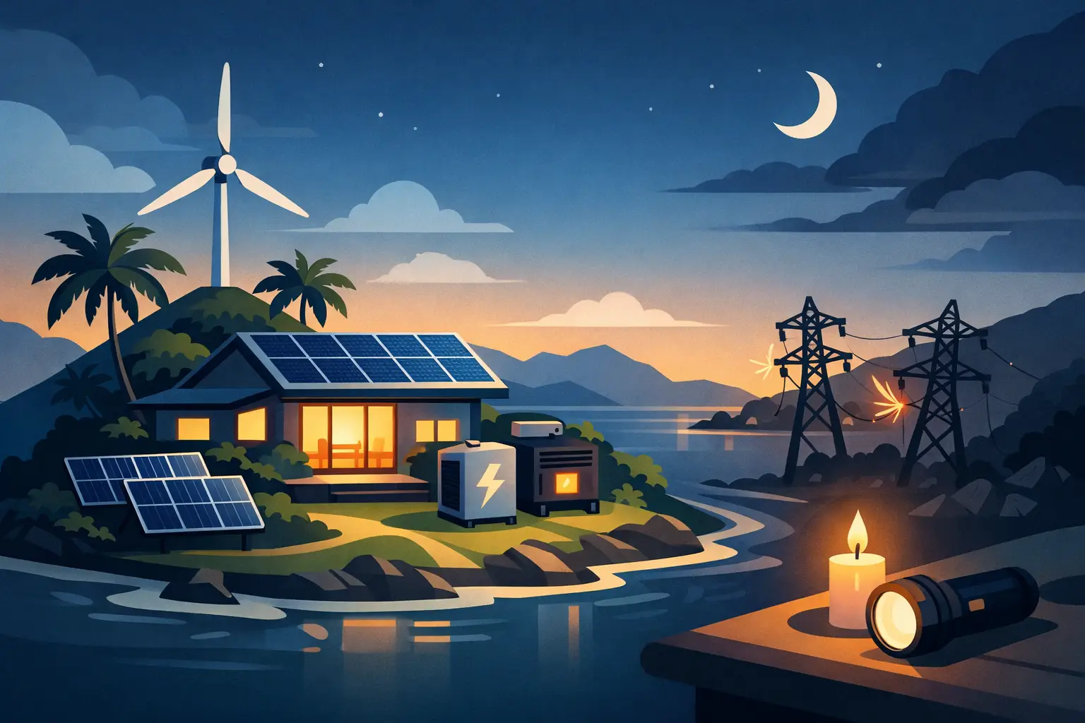 Island Home Energy Resilience Guide for Outages