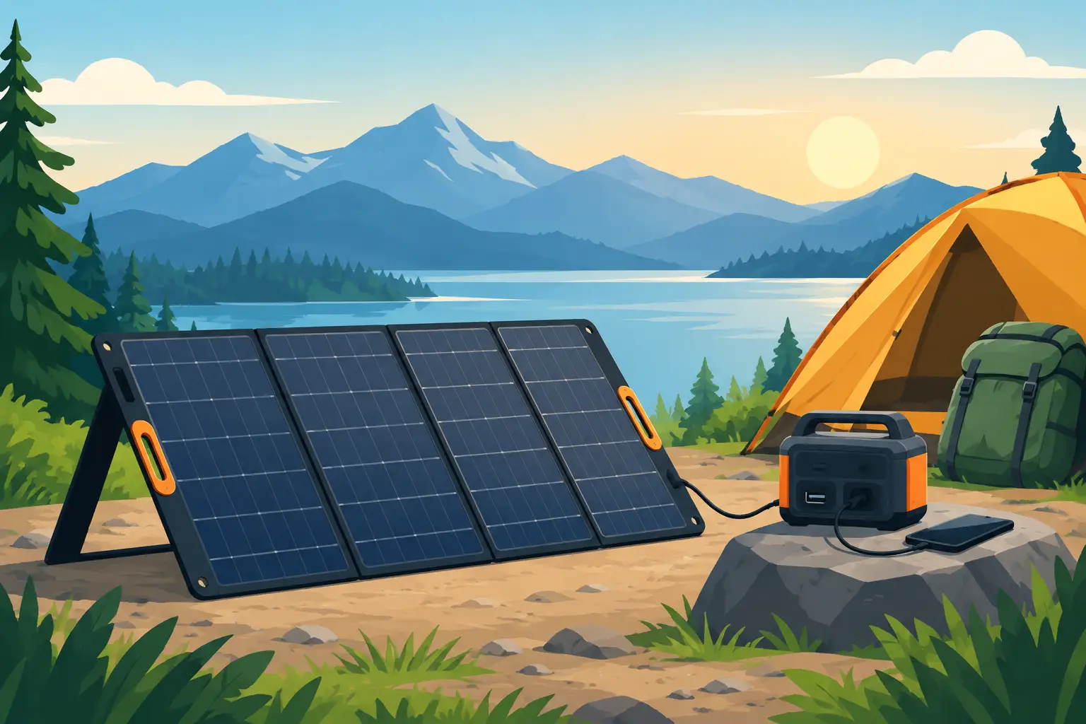 Best Portable Solar Panels for Camping That Last