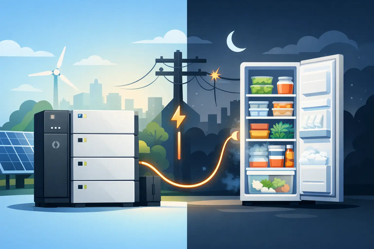 Can Battery Systems Power Freezers During Outages?