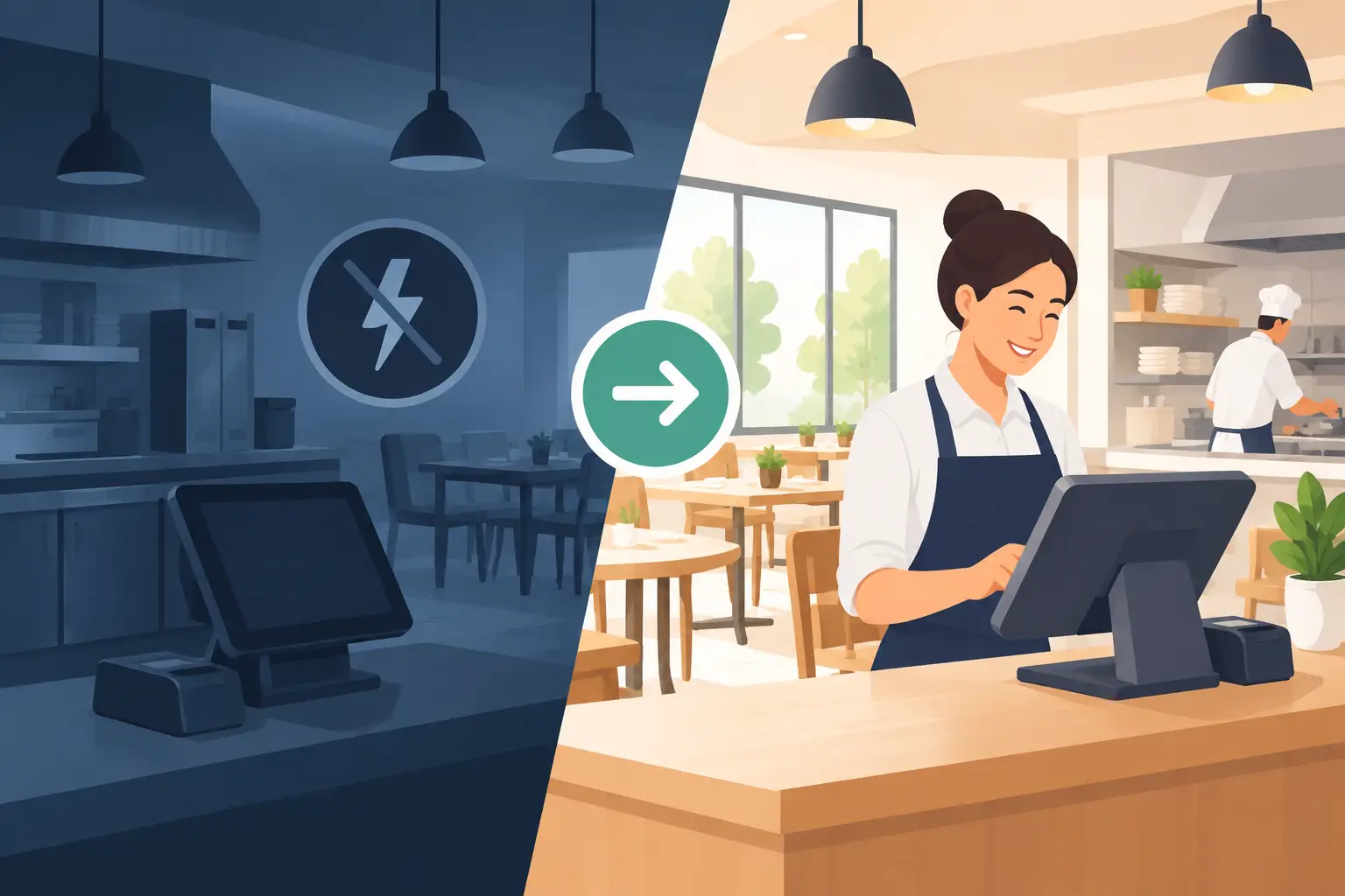 Restaurant Outage Recovery Example That Works