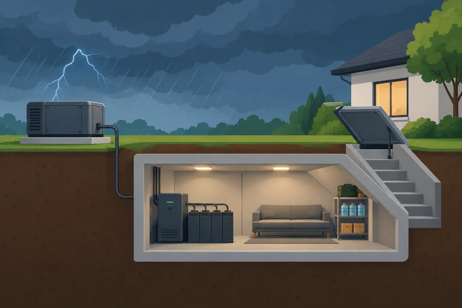 Backup Power for Storm Shelters That Works